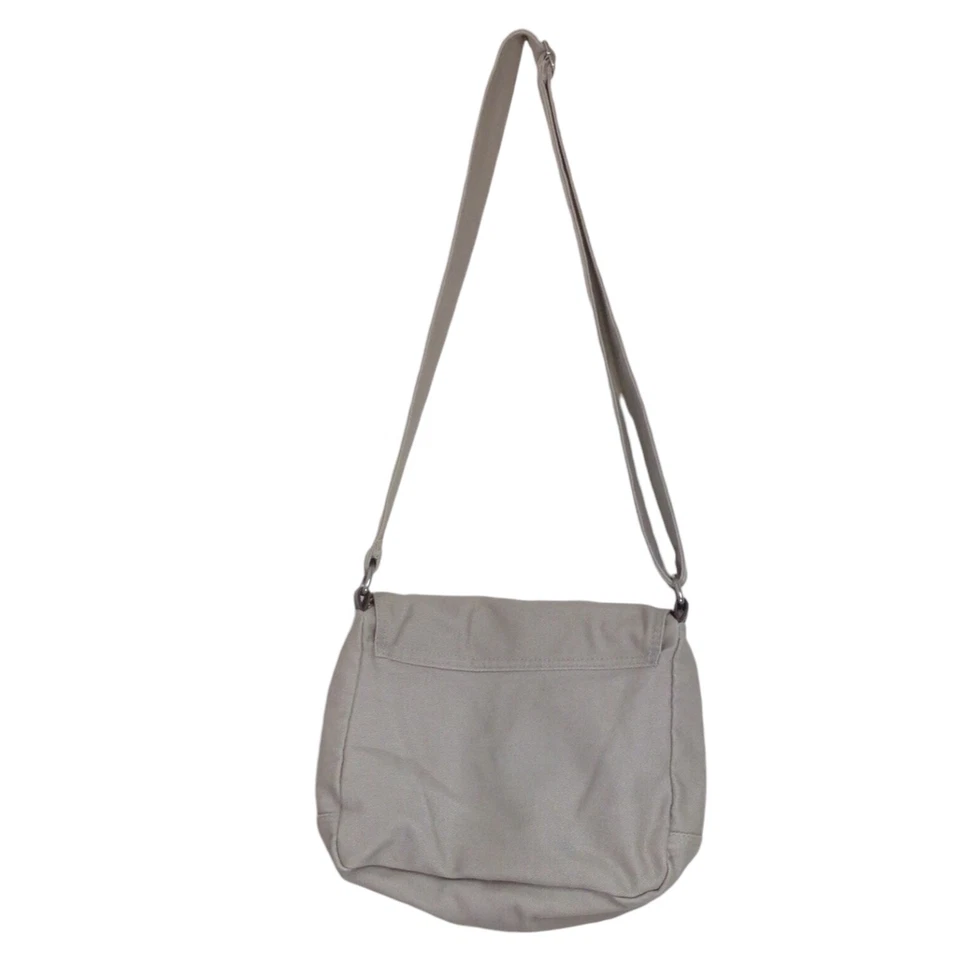 Bolso bandolera Joe Boxer de lona beige Foto 2 de 4