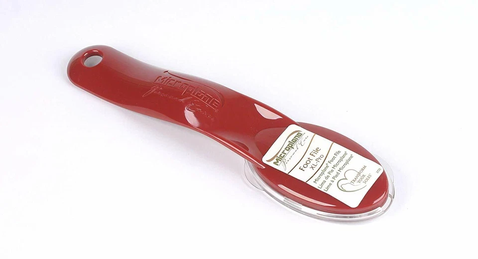 Microplane 70807 XL Pro 2-in-1 Foot File/Buffer System for Pedicures - Red - Image 2 of 4