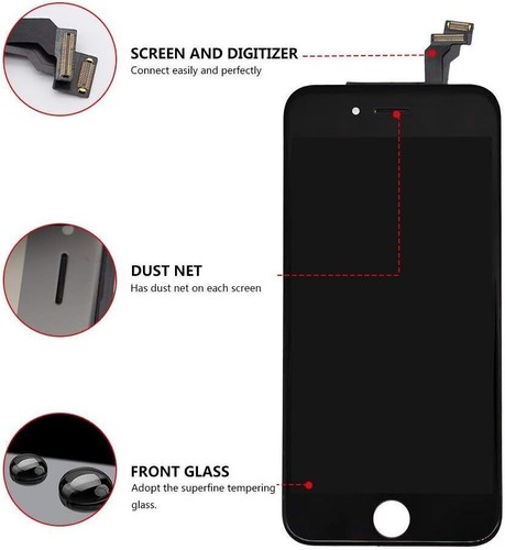 For Apple iPhone 6-6s-7-8/SE 2020 Replacement LCD Screen Display Assembly - Picture 11 of 83