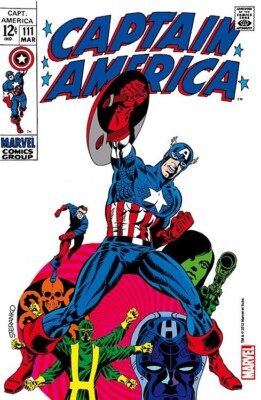 Marvel Comics Serie 1 Metall Sammlerschild - Captain America