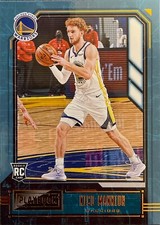 Nico Mannion Playbook 20-21 #193 Bronze Rookie Card Golden State Warriors