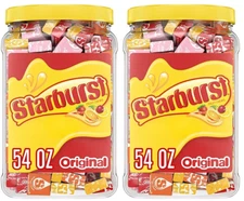2 pack Starburst Original Fruity Chewy Candy, 54 oz. FREE shipping