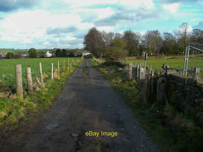 Photo 12x8 Access track to a cricket ground, Lightcliffe Brighouse This tr c2021
