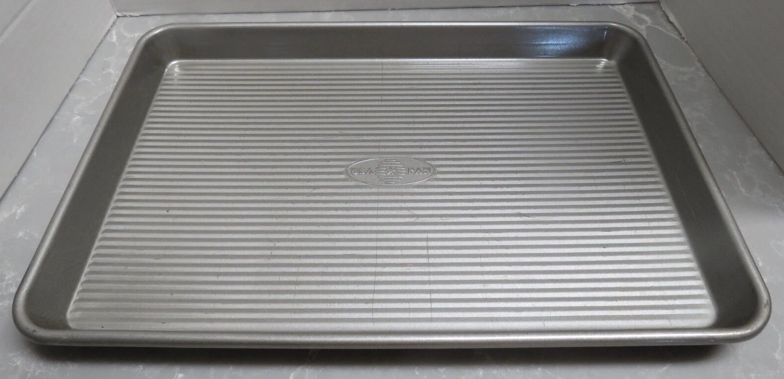 USA Pan Bakeware Half Sheet Pan Warp Resistant Nonstick Baking Pan