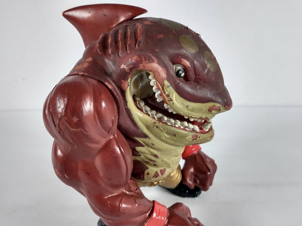 Street Sharks Big Slammu Gold Pants Red Bands 5.5