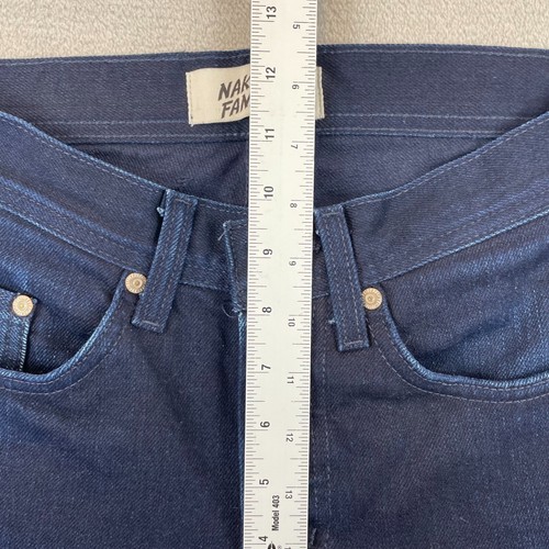 Naked & Famous Jeans Men 28x33 Indigo 12oz Japanese Selvedge Denim Tapered Fit - Picture 14 of 15