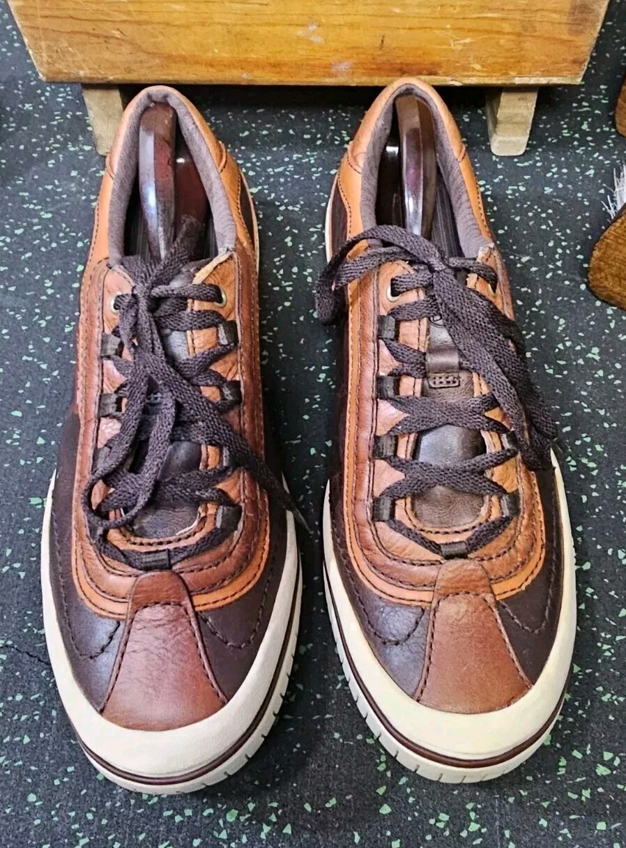 Merrell Cosmos scarpe da ginnastica casual in pelle da escursionismo castagna da donna taglia 10 US