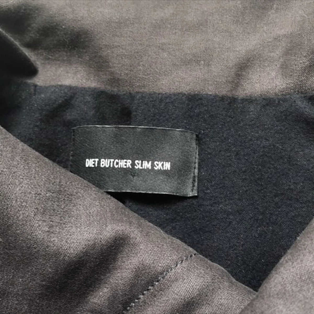 Diet Butcher Slim Skin Japan Men's Lined Cotton & Leather