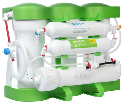 ECOSOFT P'URE BALANCE REVERSE OSMOSIS FILTRATION SYSTEM. 6 stages