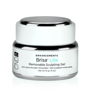 CND Brisa Lite Sculpting Gel Pure White 0.5 oz