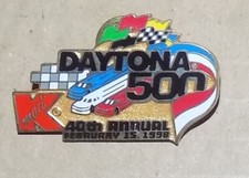 1998 DAYTONA 500 40TH ANNUAL RACE 2/15/98 WON BY DALE EARNHARDT - KMART PIN