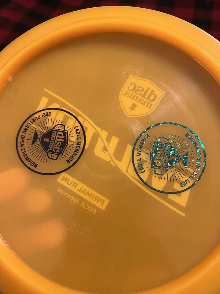 Discmania Eagle McMahon Evolution Primal Run Splice double bottom stamp NEW10/10 - Image 2 of 3