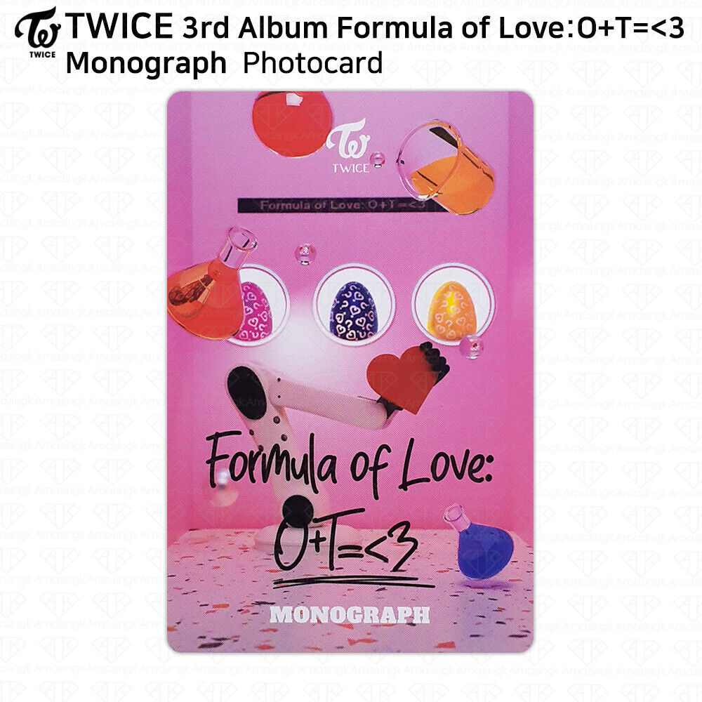 Twice Album Formula Love, Twice Mini Photo Album, Album Photo Kpop