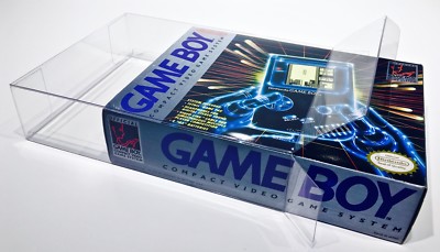 1 Original NINTENDO GAME BOY CONSOLE Box Protector Fits Blue