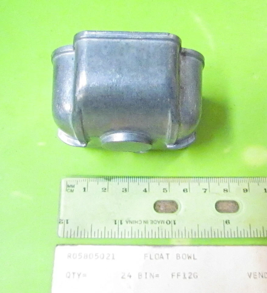 Rickman NOS Zundapp Enduro 125 MX Six Day Bing Carburador Bowl p/n R058 05 021 Foto 2 de 4