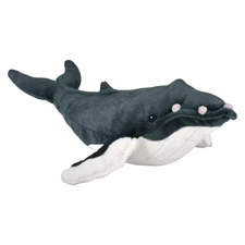 RI One, Large 26.5" Ocean Safe Humpback Whale Stuffed Plush