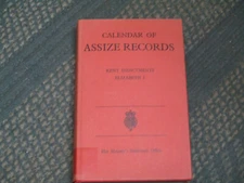 Calendar of Assize Records: Kent Indictments of Elizabeth I by Cockburn