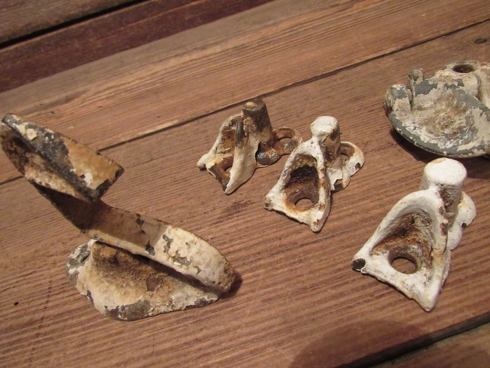 Винтажная антикварная фурнитура для замка окна двери чугун металл - смешанный лот! - Изображение 3 из 4