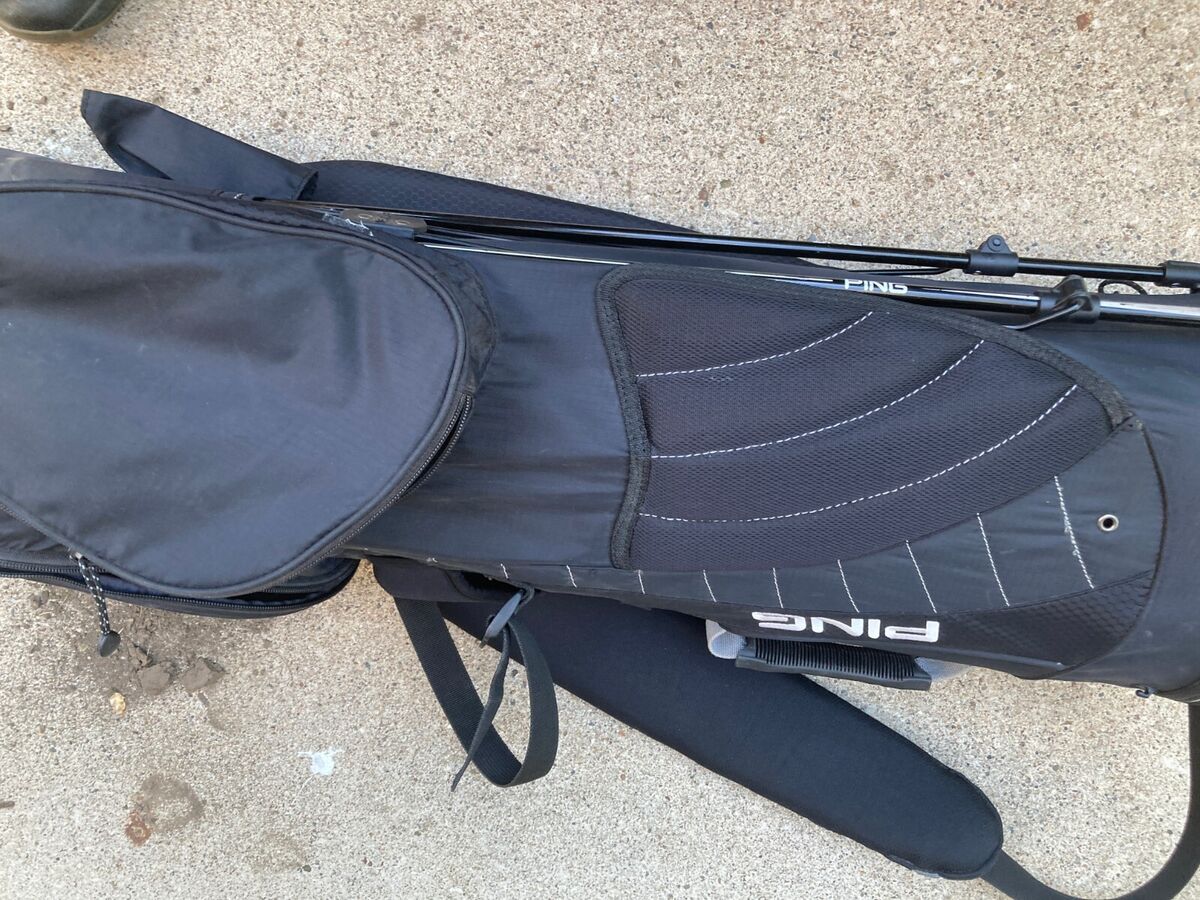 PING HOOFER CRAZ-E-LITE STAND GOLF BAG - Black | eBay PING HOOFER CRAZ-E-LITE STAND GOLF BAG - Black | eBay
