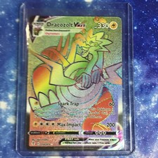 Dracozolt Vmax - Rainbow Secret Rare - 210/203 - Pokemon TCG Evolving Skies - on eBay