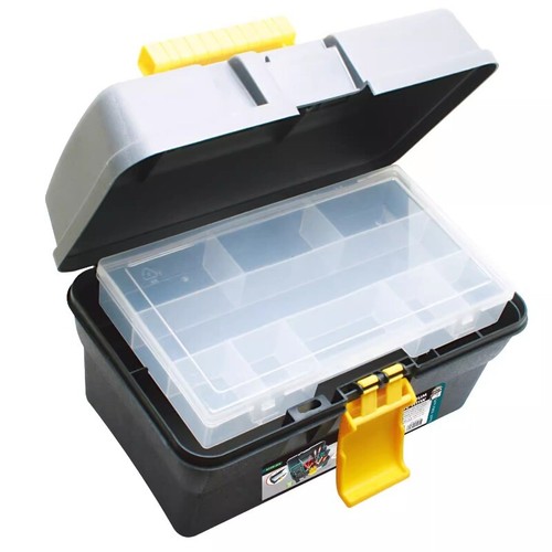 Hardware Werkzeugkiste Haus Reparatur Multifunktionale Auto Aufbewahrungsbox Werkzeuge Kunst Box - Bild 2 von 15
