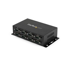 StarTech.com 8 Port USB to Serial RS232 Adapter - Wall Mount - Din Rail - COM...
