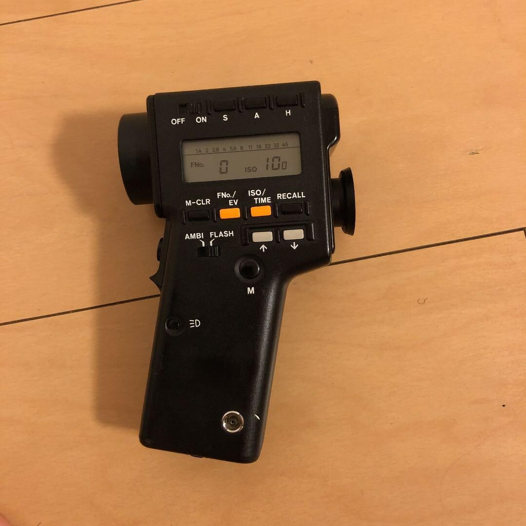 Minolta Spotmeter F Light Exposure Spot Meter Used | eBay