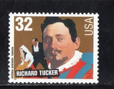 3155  * RICHARD TUCKER * OPERA SINGERS *   U.S. Postage Stamp MNH