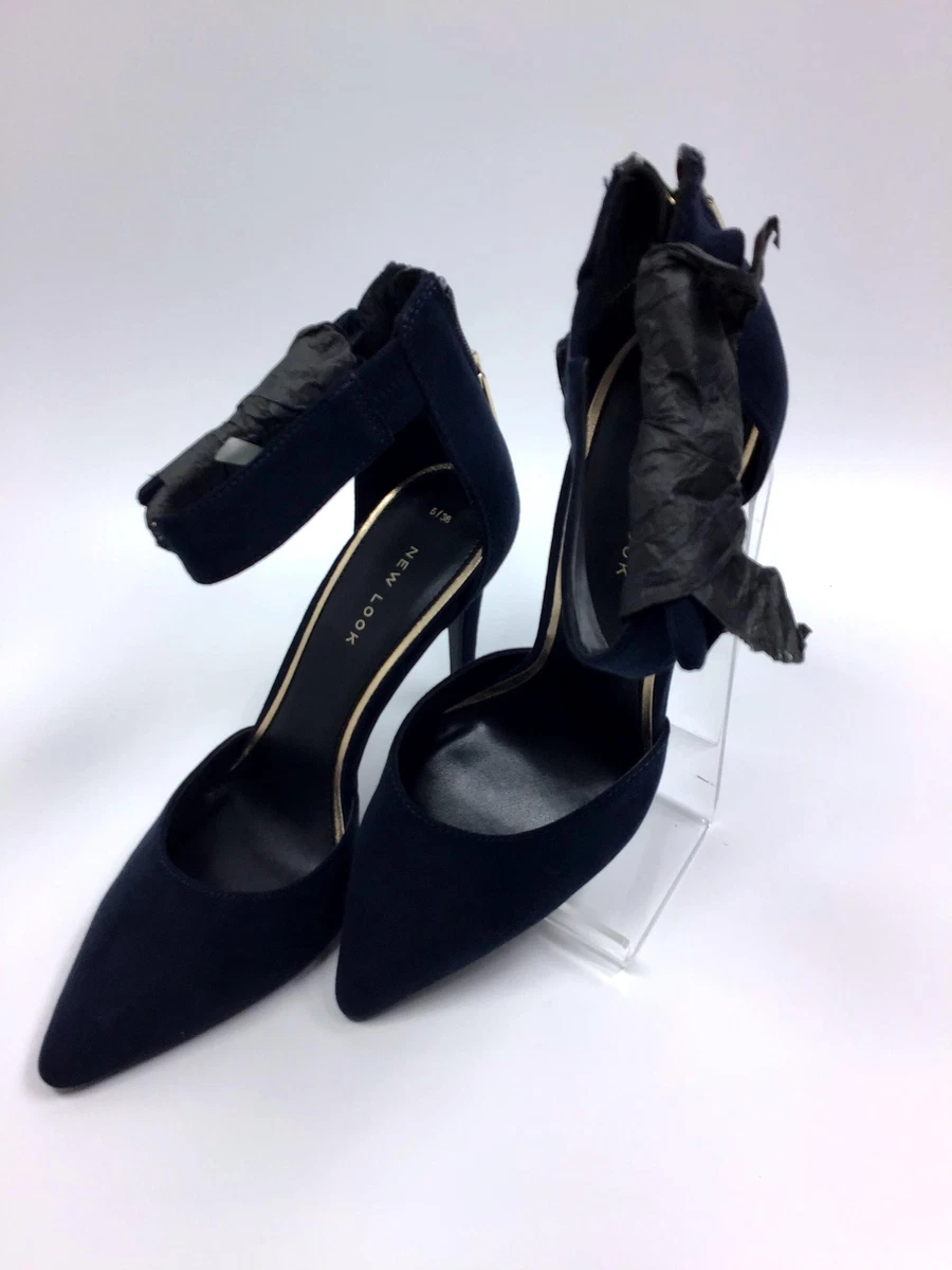 New look hotsell navy heels
