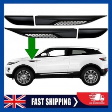 Black side wing & door vent upgrade kit for Range Rover Evoque L538 11-18MY
