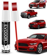 PQ Race Red Touch Up Paint for Ford Exact Match 2 in 1 Paint Pen for Chips