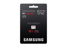 Samsung P9 Express microSD Card, 512GB microSDXC Memory 512GB, white