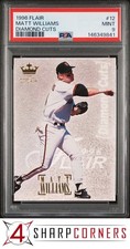 1996 FLAIR DIAMOND CUTS #12 MATT WILLIAMS GIANTS POP 2 PSA 9