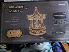 Rokr 3D Wooden Puzzle Mechanical Music Box