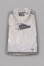 Michael Kors Men s White Dress Shirt Luxe Touch Stretch Regular Fit