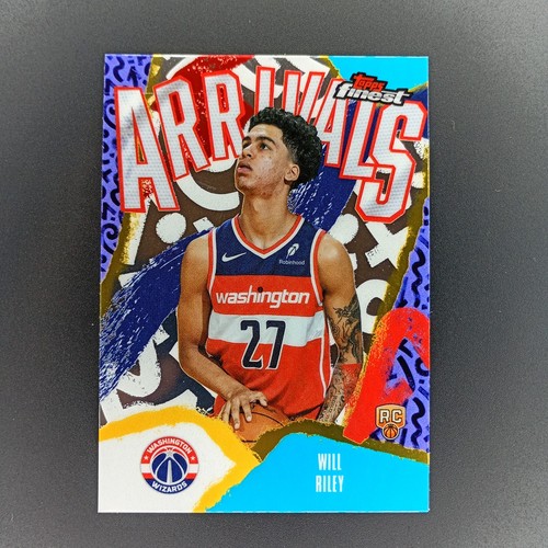 Will Riley – 2025-26 Topps Finest Basketball · Arrivals #A-21 Will Riley