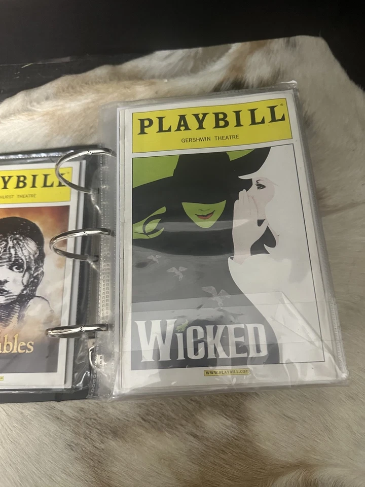 Black Playbill Collection from 2000's + plastic sleeve binder some signatures - Image 4 of 4
