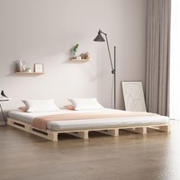 Palettenbett 180X200 Cm Massivholz