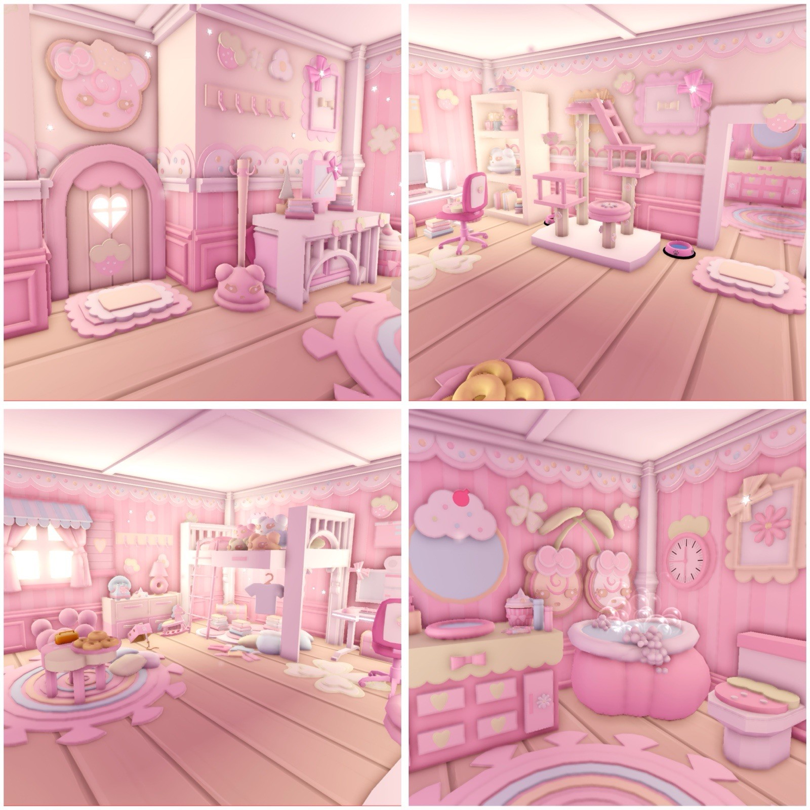 🩷🍬 Cute Pink Pastel Numnoms Aesthetic Preppy Grind Home House Adopt Me 🍬🩷