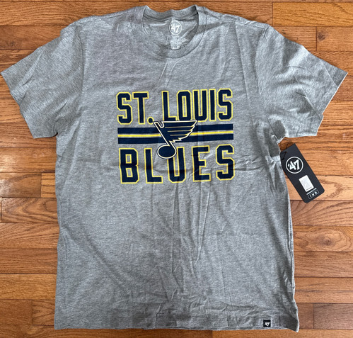 NEW!!! ‘47 St. Louis Blues NHL Hockey T-shirt Men’s Large NWT!!