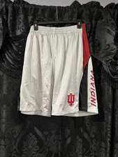 Indiana Hoosiers White COLOSSEUM ATHLETICS Basketball Shorts SZ L