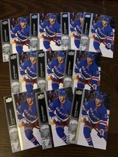 2021‑22 Upper Deck – Kevin Rooney #370 – New York Rangers – 10‑Card Lot