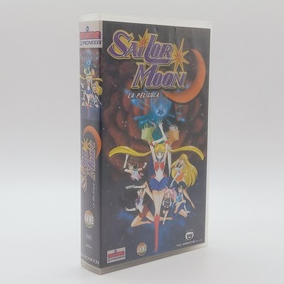 VHS PAL Anime Sailor Moon La pelicula Manga Films en español  original