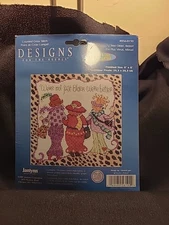 janlynn Designs for the Needle Not Older Better #056-0190 Counted Cross Stitch
