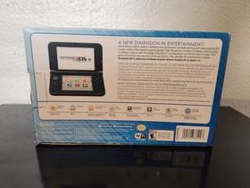 Nintendo 3DS XL Super Smash Bros Edition Blue BOX AND INSERTS ONLY NO 3DSXL