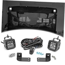 LED Light w/Wiring Mount Bracket LED w/Wiring kit Rear Roll Cage Mount Bracket