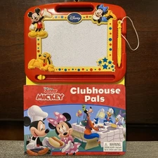 Mickey Mouse Clubhouse etch a sketch book w/magnetic pen