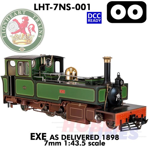 EXE Schmalspur 1898 DCC ready 1:43,5 OO Steamloco Lionheart Trains LHT-7NS-001 | Condition: New