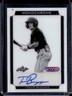 2025 Leaf Vivid Travis Bazzana Monochrome Auto Prismatic White #/5