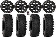 System 3 SB-7 15" Wheels Black (6+1) 32" ATX470 Tires Can-Am Defender